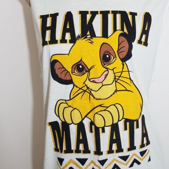 Disney Women's Sleveeless Lion King Top, Size M - Picture 2 of 6